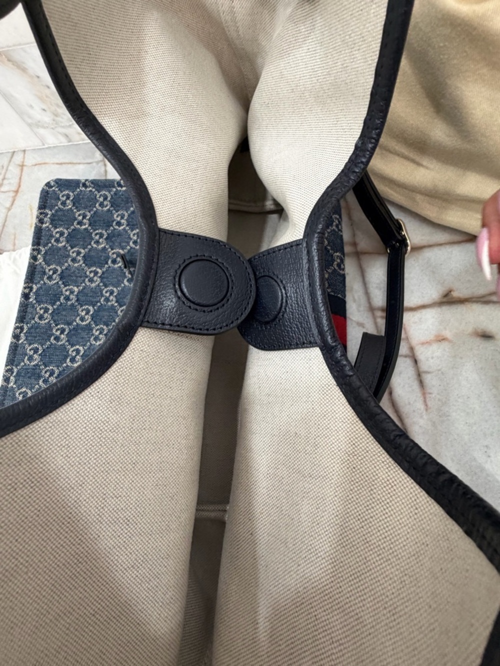 Brand new Gucci Giglio Denim small GG Bag Cruise 2026 w tags - Picture 12 of 14